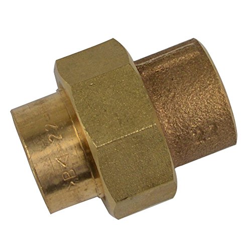 Preisvergleich Produktbild Verschraubung 22mm konisch dichtend Lötfitting Rotguss