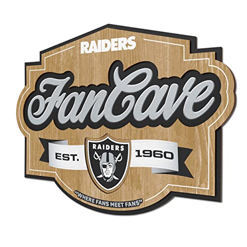 Image of YouTheFan NFL Las Vegas Raiders FanCave Wall Art