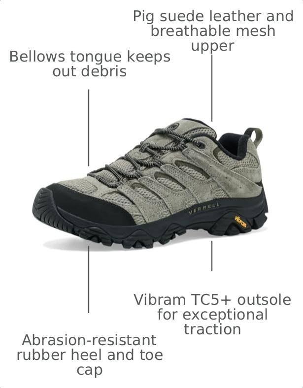 Image of Merrell Men's Moab 3 Hiking Shoe