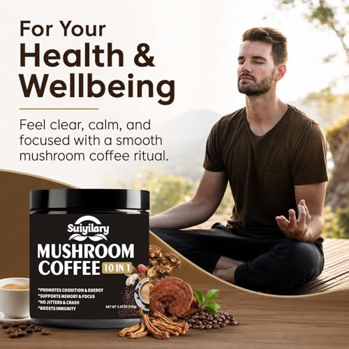 Suiyilary 10 Mushroom Blend Coffee