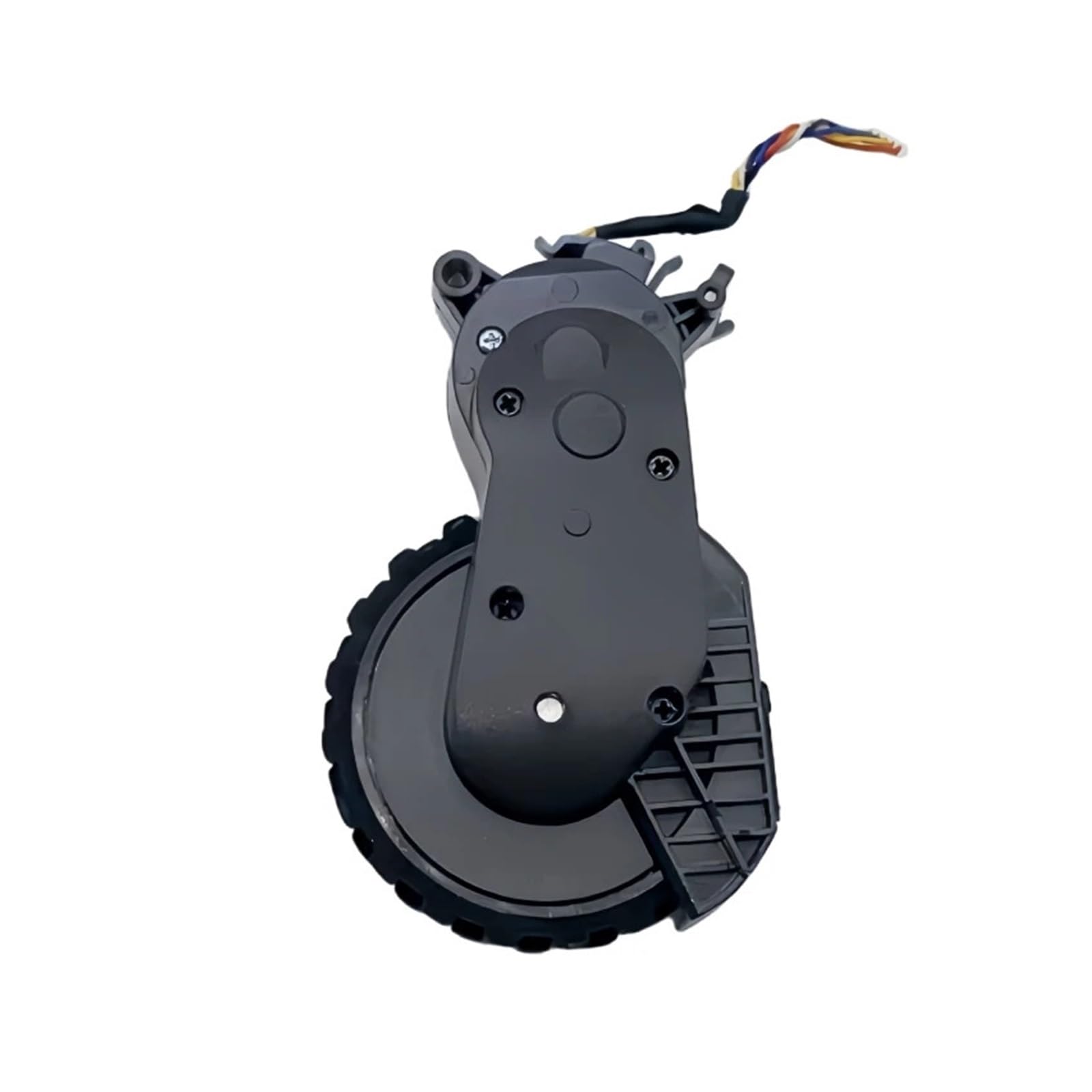 GENTERUN Robot Vacuum Cleaner Accessories Walking Wheel Driving Wheel，Compatible For Roborock，Q7 M5+ Q7 L5+,Q7TF+,Q7B,Q7T+,Q7BF+(Black L)