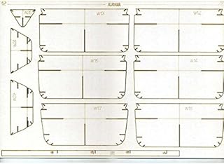LASER CUTTING TO MILITARY FLEET BATTLESHIP BB-60 ALABAMA 1942 1/200 OREL 221/2
