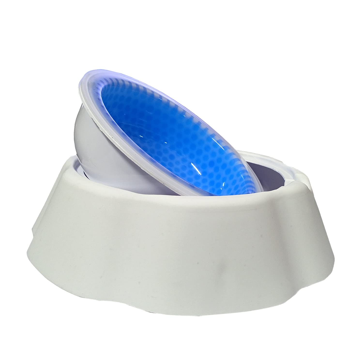 Jainsons Pet Products Cooling Bowl for Dogs, Puppies, Cats and Kittens - Comes with Removable Insert to Freeze, Holds 500ml of Water and Keeps Water Fresh and Cool for Hours (COOL-BOWL-500ML) (B0C2CR5CT7) Amazon Price History, Amazon Price Tracker
