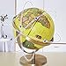 ZEIYUQI Globo Antiguo para Aprender 25 Cm,Globo Terráqueo Qpara Enseñanza Escolar para...