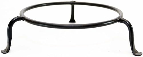 Soporte de exhibición redondo de hierro de 5.5 pulgadas de diámetro interior x 2 de alto