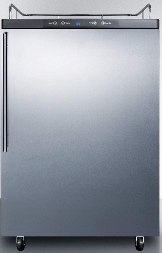 Summit SBC635MNKSSHV Wine Dispenser, Stainless-Steel
