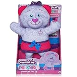 Scribble Me: Friends Bear - Purple - 15' Plush Animal, 3 Coloring Pens Pink-Purple-Green, Scribble-Wash-Repeat, Drawing Art & Crafts Toy, Kids Ages 4+