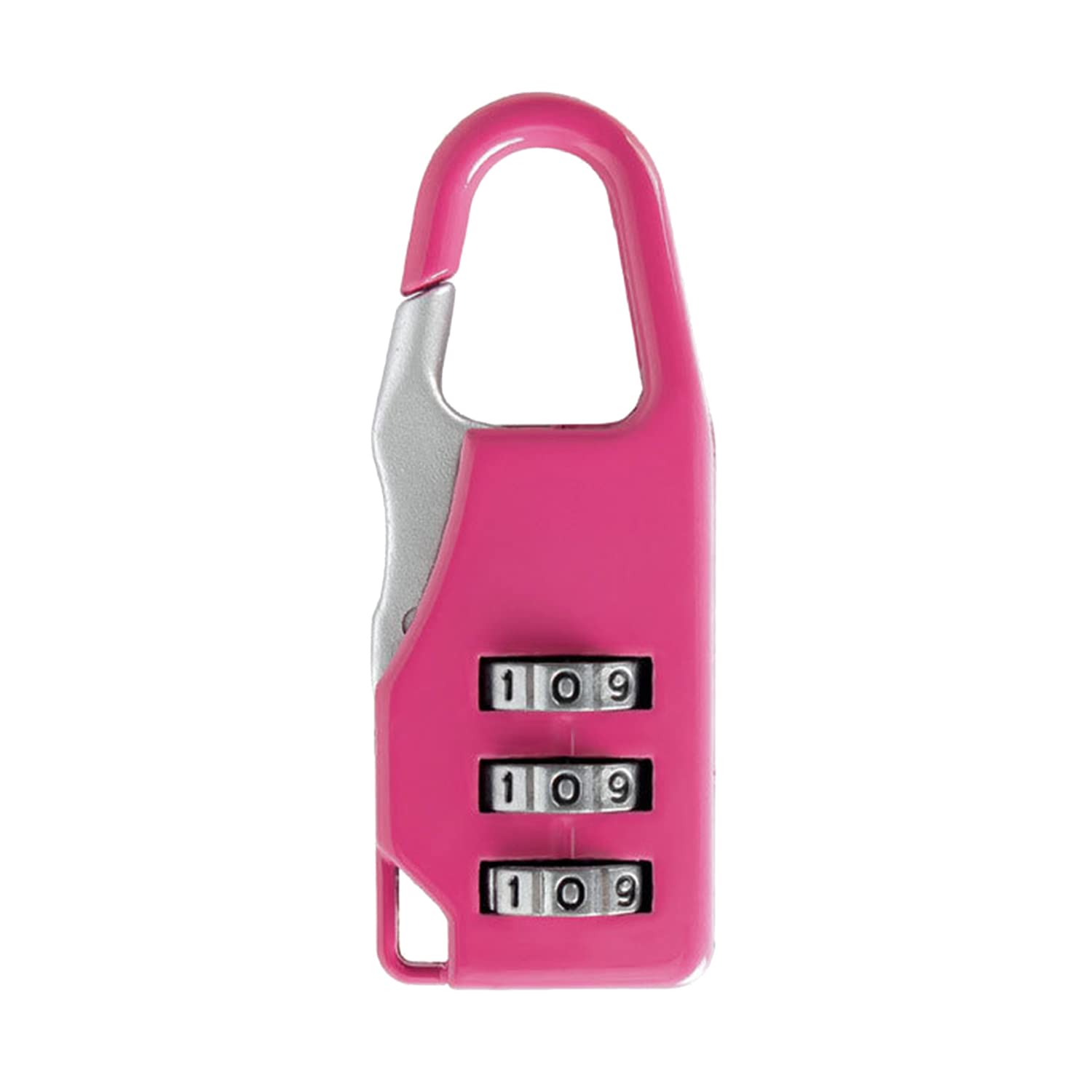 SYGA 3 Digit Combination Padlock Black Number Luggage Travel Code Lock - Pink — Amazon image 8