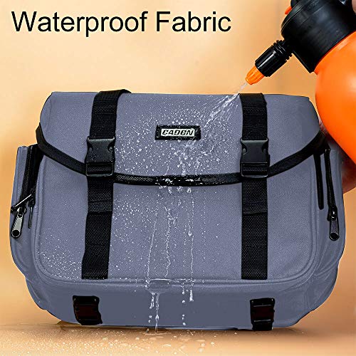 Caden Camera Bag Case Shoulder Messenger Bag With Tripod Holder Compatible For Nikon, Canon, Sony, Dslr Slr Mirrorless Cameras Waterproof (Grey, Small) #TOP6