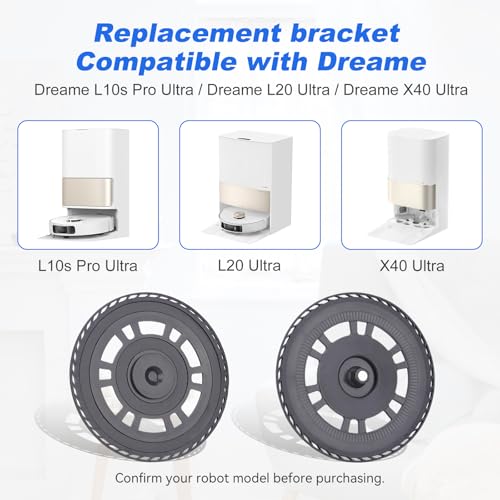 Image of Mop Pad Plate Accessories for Dreame L10s Pro Ultra Heat /L10s Ultra Gen2 /X30 Ultra /X40 Ultra /L20 Ultra /X40 Master /L40 Ultra,Mova E30 Vacuum Cleaner - Board Holder Replacement Mop Tray Part Attachment