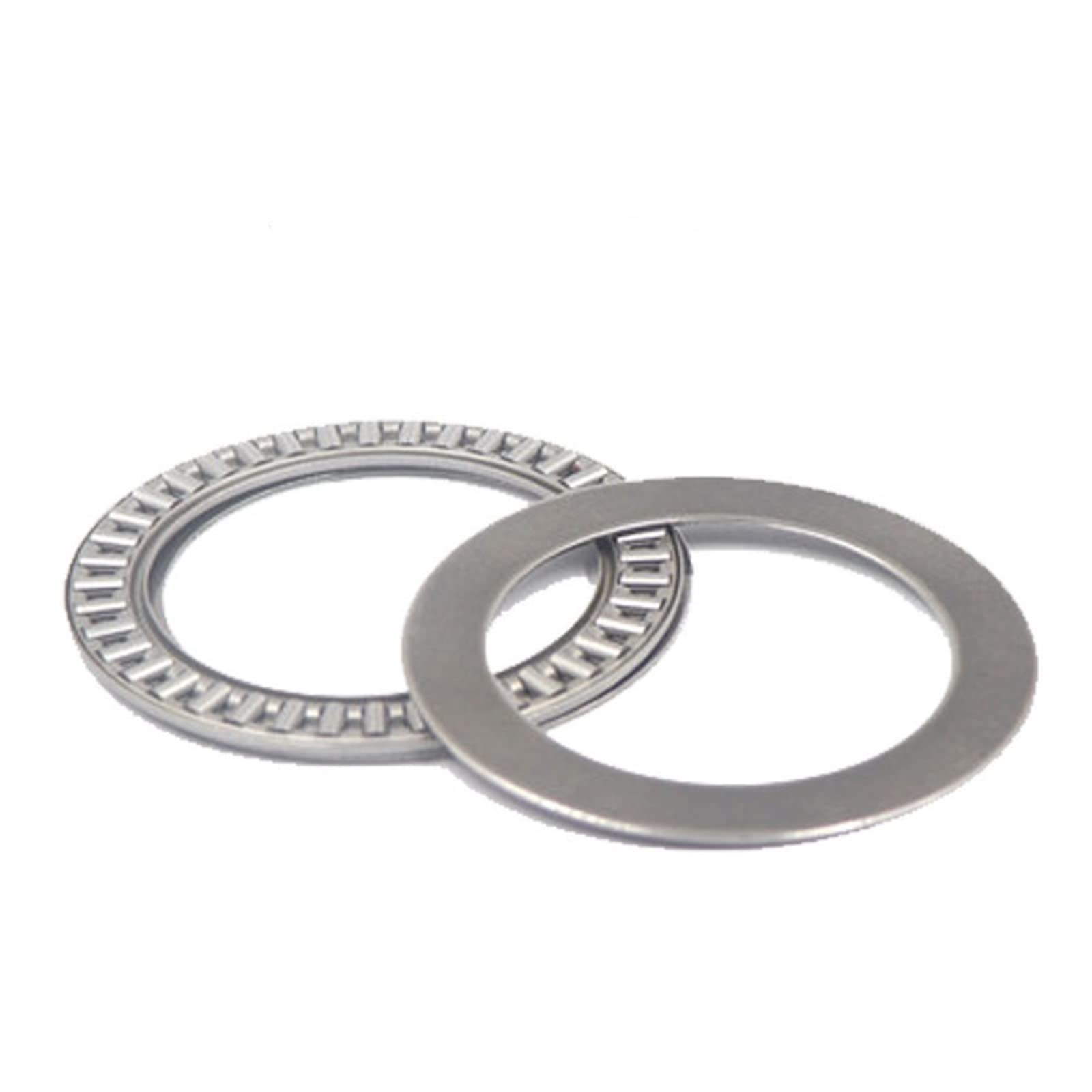 QAZYUIENW 2PCS AXK0619 AXK0821 AXK1024 AXK1226 AXK1528 to AXK5070 0414 0515+2AS Thrust Bearing Needle Roller Bearing cage Assembly(Axk4060 40x60x5mm)
