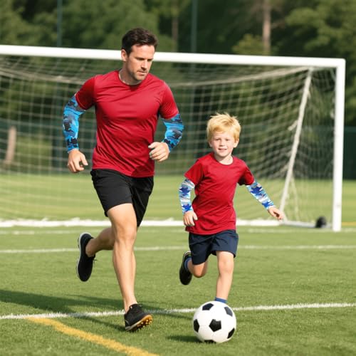 10 Pairs UV Sun Protection Arm Sleeves Unisex Arm Sleeves Ice Silk Cover Cooling Sleeves for Men Women4