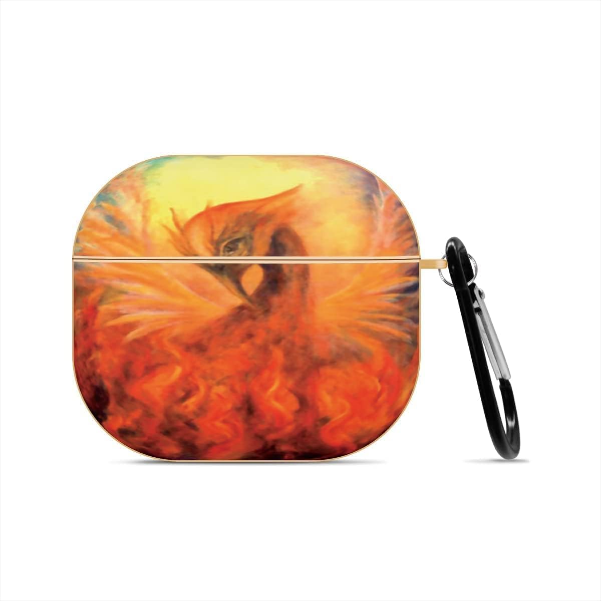 AirPods 3 Tyrant GoldBird Flame Bird Full Body Protection Stylish Colorfast Graphics Available for Men and Women
