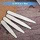 12 Pcs Kragenstäbchen Edelstahl Kragen Stäbchen Metall Kragenstäbchen Collar Stays für meisten Revershemden（7,6 * 0,9cm, 7 * 0,9cm, 6,3 * 0,9cm, 5,6 * 0,9cm）