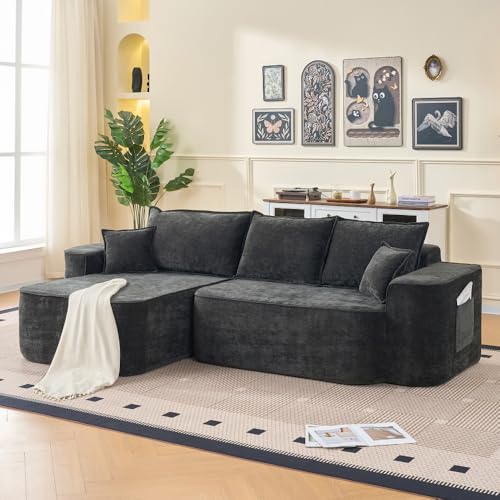 KCGKCG Canapé d'angle en Forme L, 264cm (104