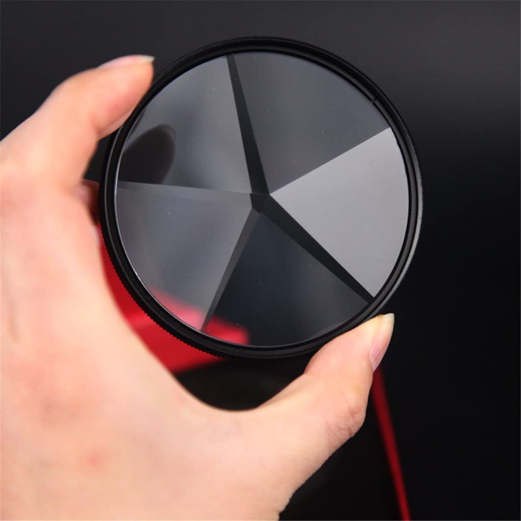 Camera Filter prisme Photography Glass Prisma Foreground Blur Film and Television Props 77mm Pentaprism SLR Accessories Filterss
