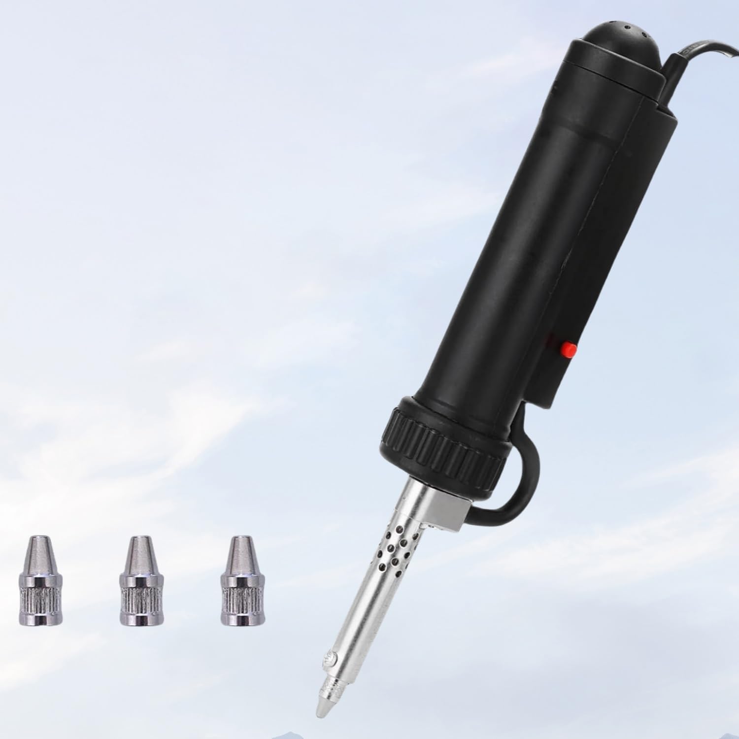 110v 30w Desoldering Gun, Black Electric Solder Sucker for Home