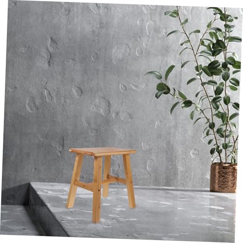 Taburete de madera ULTECHNOVO portátil para baños pequeños sin espacio 7
