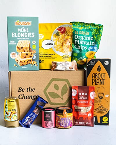 Vegan Box Geschenkbox Food, 100% Vegane Lebensmittel, mit mind. 9 Produkten Cover