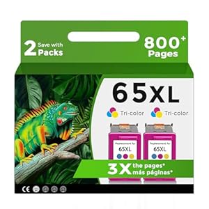 65XL Ink Cartridges Replacement for...