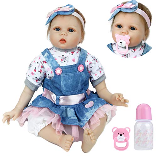 muñecas reborn 55 cm