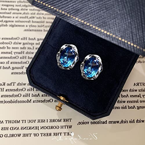 Boucles d'oreilles tempérament doux HHRLCHX légères et hypoallergéniques - 3