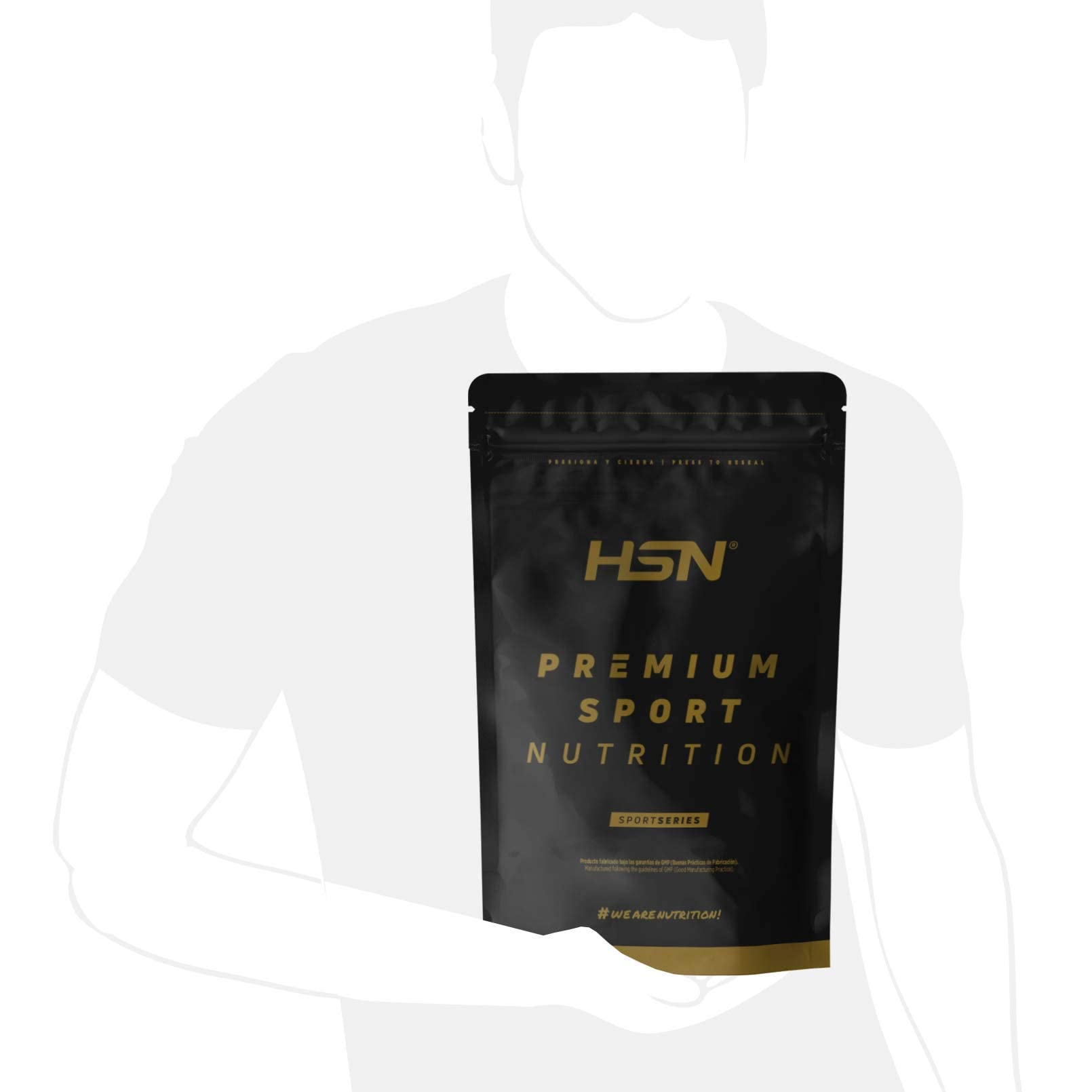Batido de Carbohidratos y Proteínas Vegetariano de HSN Evomass 2.0 | Sabor Fresa 3 Kg = 30 Tomas por Envase | Whey Protein y Proteína de Leche | Textura Cremosa | No-GMO, Sin Gluten