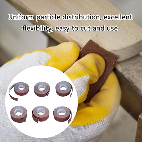 Sandpaper Roll For Efficient Metal And Wood Sanding Wood Furniture Finishing Metal Sanding Automotive Polishing