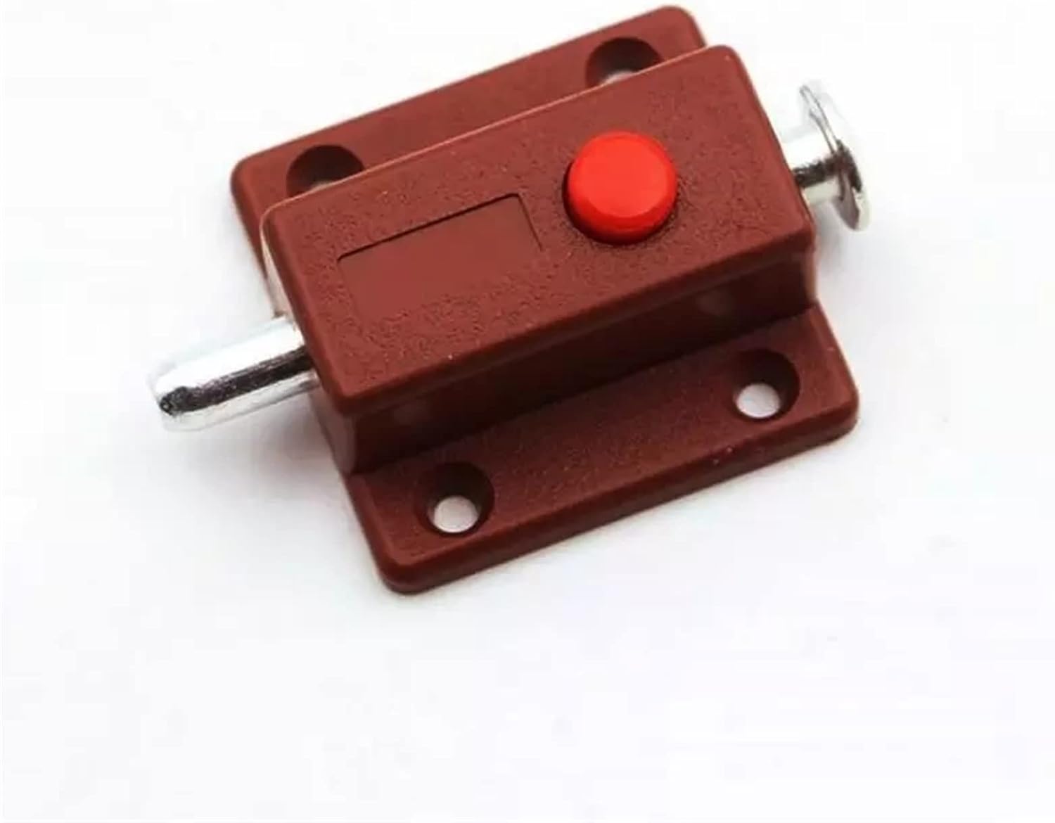 Latch Lock Window Cabinet Push Button Spring Load Automatic Door Bolt Latches Lock