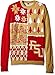 Klew NCAA Busy Block Sweater, X-Large, Florida State Seminoles