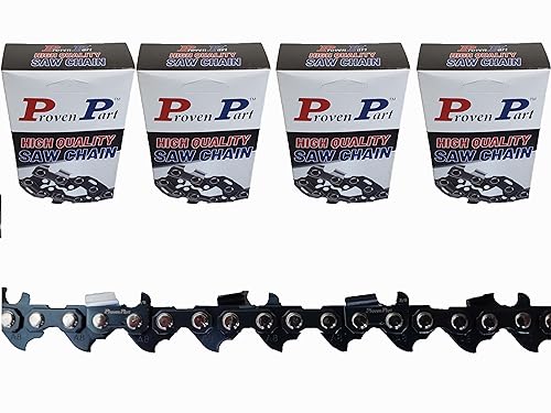 Proven Part 3 Pack Full Chisel Chainsaw Chain 18 Inch 74 Drive Links Fits Stihl MS290 3689-005-0074 BAR 325 .063G 74DL