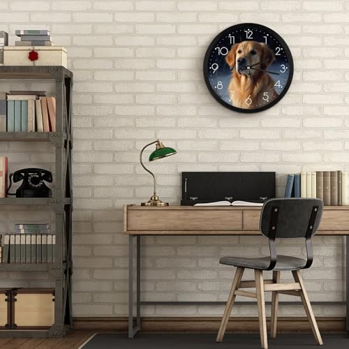 Horloge murale numérique à piles lisible pour grands espaces