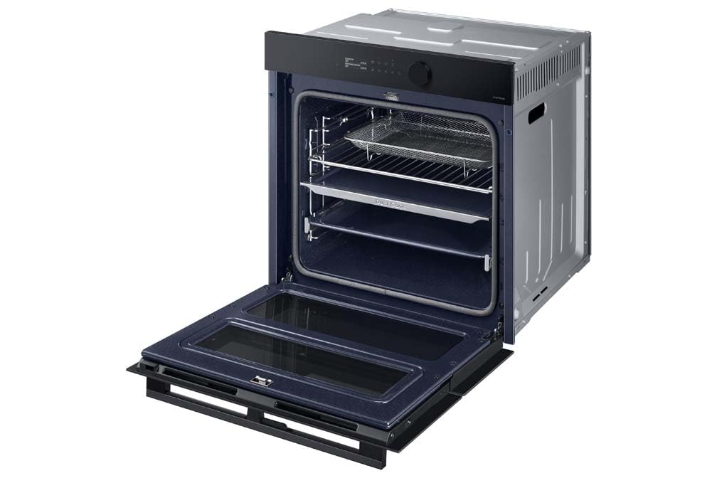 Samsung Series 5 Dual Cook Flex Smart Oven with Pyrolytic Cleaning & Air Fry, Colour: Clean Black, NV7B5750TAK — view 10