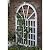 Vienna 49"W x 84"H Vinyl Trellis