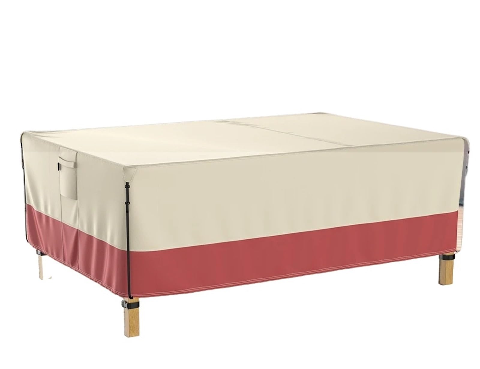 Yusuzh One Color 600D Oxford Furniture Cover Heavy Duty Sofa Table Chair Dust Proof Outdoor Lawn Patio Rain Snow Covers For Patio Furniture(111X74x28cm)