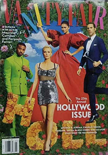 Vanity Fair magazine - The 27th Annual Hollywood Issue 2021 - featuring on Michael B. Jordan, Charlize Theron, Zendaya, Sacha Baron Cohen and more