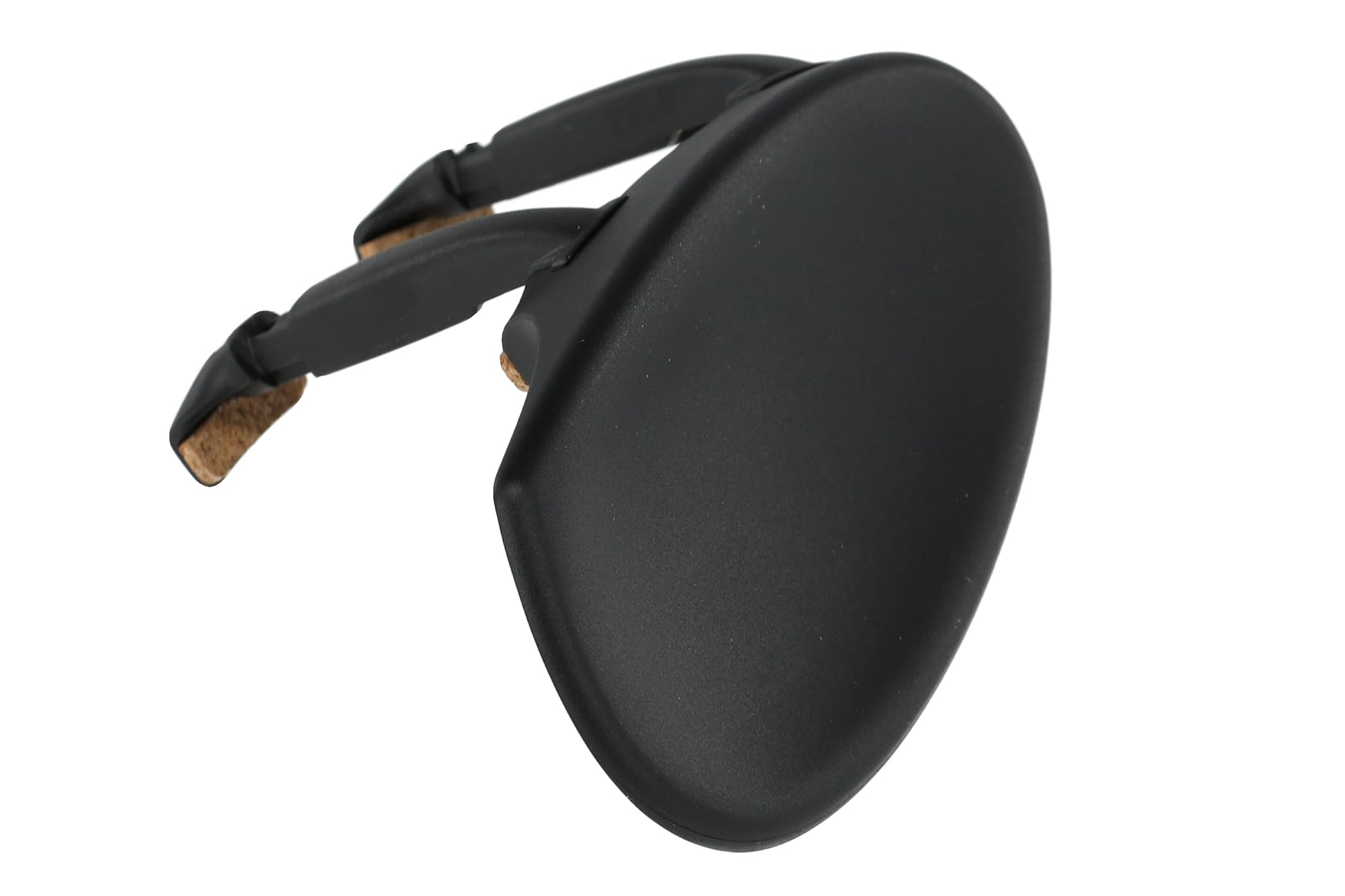 Mentoniera Per Viola Wittner – Plastica High-Tech, Forma Anatomica, Testata Anti-Allergica, Montaggio Senza Cacciavite, Colore Nero, Prodotta In Germania