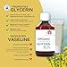 Glicerina Liquido vaper Vegetal Pura natural Ecologica 99% PhEur Glicerol 100% Natural...
