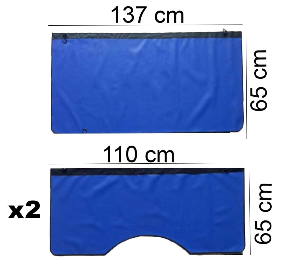 Generico Set 3 PZ Telo Magnetico Copertura Protezione per PARAFANGO E Frontale CARROZZERIA dell' Auto