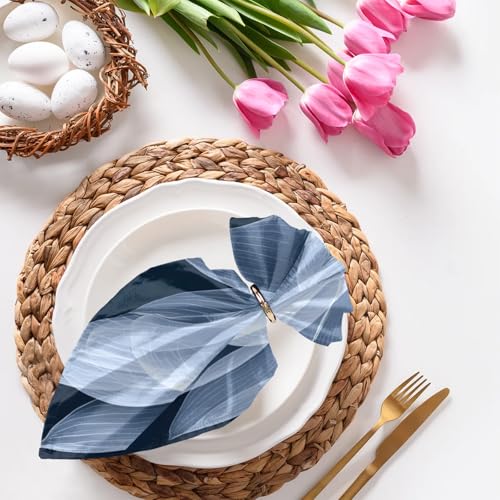 Servilletas de Tela Flor Lotus Pack x4 20x20 pulg miniatura 4