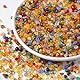 Fizdoqg 400g Edelsteine Klein 7-9mm Edelsteine für Kinder Mischung Trommelsteine Halbedelsteine bunt Mini Kleine für Dekoration, Mitgebsel Kindergeburtstag, Edelsteinspiel