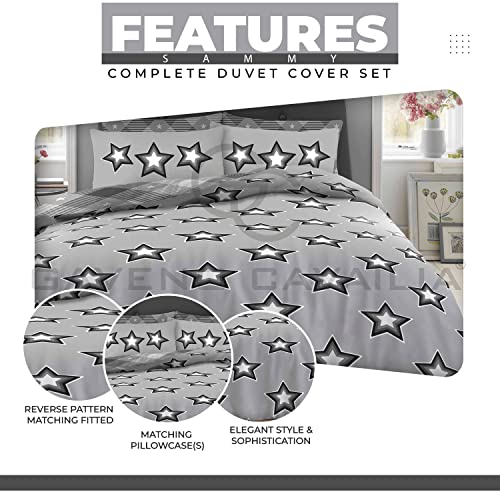 GC GAVENO CAVAILIA King Size Duvet Cover Sets With Fitted Sheet - Polycotton Complete Bedding Set With Pillow Cases - Image 2