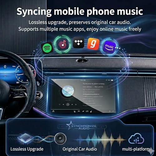 Image of BLEAT 4 in 1 Car Play Adapter with Miracast and Airplay |Auto Android | CAR Play| MIRACAST| AIR Play
