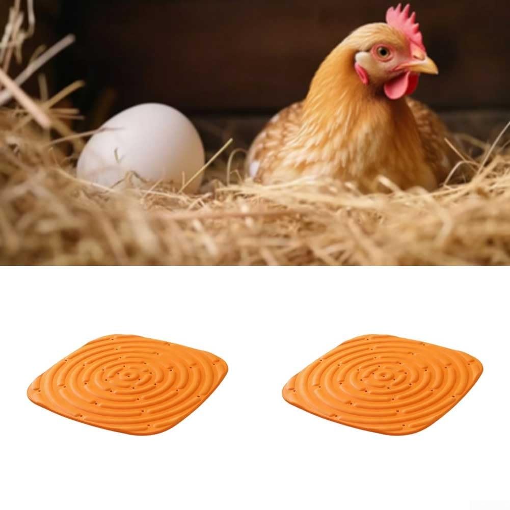 Tappetino nidificazione pollo lavabile 30x30 cm 6 pezzi