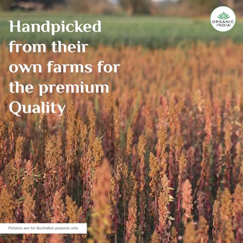 Image of A TATA Product - Organic India Quinoa - 500g | Nutrient-Rich Whole Grain | Protein-Rich | Gluten-Free | Source of Iron & Magnesium (Pack of 3)