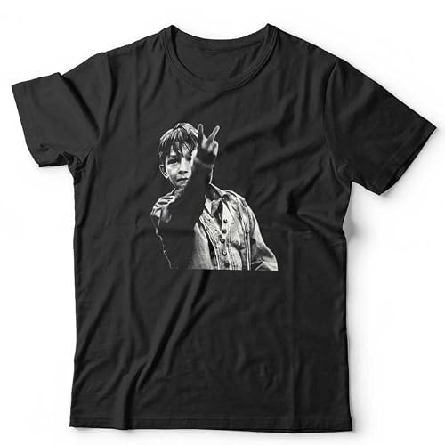 Image of Kes The Film Unisex T-Shirt – Retro Vintage Yorkshire Kestrel Falconry Tee - XL Black