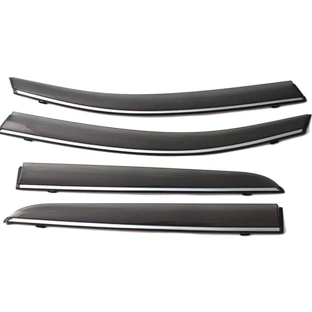 4Pcs Deflettori Del Vento Auto per K-ia K3S 2014-2018, Parapioggia per Finestrino Coperture di Ventilazione Visiera Accessori