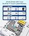 Labelife Label Maker Tape 12mm 0.47 Laminated White, Replacement for Brother P Touch Label Tape TZe-231 TZe231 TZe TZ Tape, Compatible with PT-D210 D220 H110 D200 D400 D410 D610BT, 12mm x 8m, 5-Pack