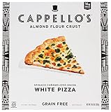 Cappello's, White Pizza with Spinach & Caramelized Onion