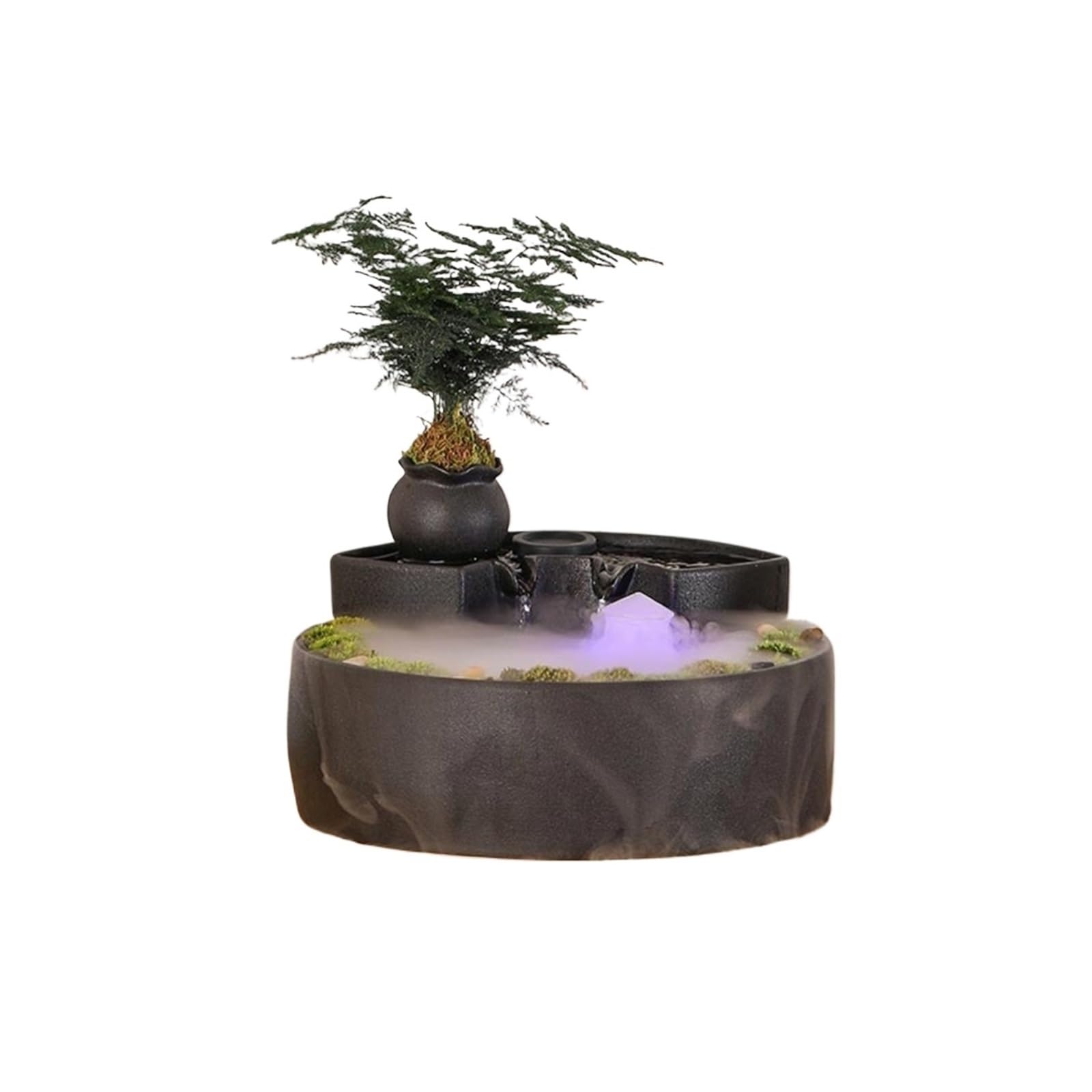 Water Feature Flowing Water Ornaments Circulating Fountain Ceramic Guest Desktop Micro Landscape Indoor Fountains